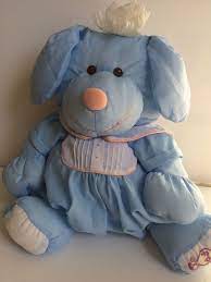 Vintage Fisher Price Puffalump Bunny Rabbit Blue Clothes Stuffed Plush Floppy Vintage Fisher Price Bunny Rabbit Bunny