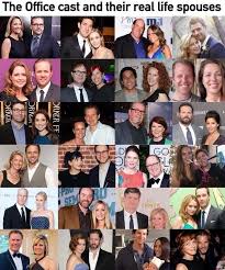 The Office Cast And Their Real Life Spouses Dundermifflin Office Cast Office Jokes The Office