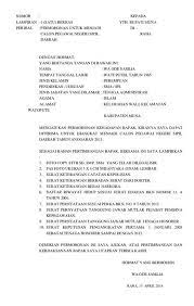 Maybe you would like to learn more about one of these? Contoh Surat Lamaran Kerja Di Dinas Kehutanan Bagi Contoh Surat