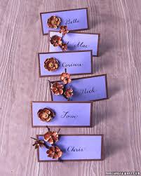 Nutshell place cards at your thanksgiving table, celebrate the bounty of the season—right down to the place cards. The Most Charming Place Card Ideas For Any Table Setting Or Celebration Martha Stewart
