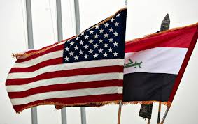 The iraqi flag is a charged horizontal tricolour with in the middle an emblem. Opinion A Phone Call Threatens To Blow Up Iraq Rudaw Net