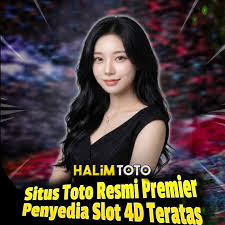 HALIMTOTO: Situs Toto Resmi Premier & Penyedia Slot 4D Teratas