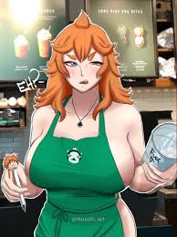 Nereoleona's Starbucks Iced Latte With Breast Milk By Ausoh | Black Clover  Premium Hentai