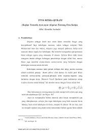 Ust armen, apa itu islam, kajiansunnah.net, iman, ihsan. Islamic Work Ethics Research Papers Academia Edu
