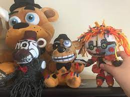 The Discord Seemed To Like These Guys So I Ll Post Them Here My Custom Molten Freddy Withered Freddy And Scrap Baby Plu Freddy Plush Molten Freddy Scrap Baby