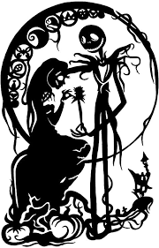 Amazon Com Nightmare Before Christmas Jack Sally Iron On Transfer Fo Nightmare Before Christmas Tattoo Jack Nightmare Before Christmas Halloween Silhouettes