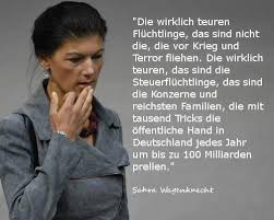 Juli 1969 in jena, bezirk gera, ddr; Rolf F A Twitteren Sahra Wagenknecht Zu Den Wirklich Teuren Fluchtlingen Auch Da Hat Sie Recht
