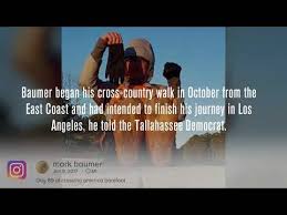 Poet Mark Baumer hit and killed by SUV while making cross-country  educational walk