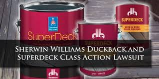 Check out our deck & dock how to video for a short explanation on application instructions. Sherwin Williams Duckback Lawsuit Audet Partners Llp