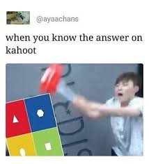 Whether youre looking for fun questions to ask at a baby shower or if you need baby. When You Know The Answer On Kahoot Album On Imgur