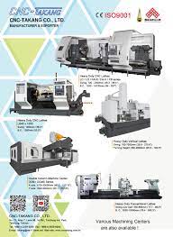 They also produce machines with smart functions (such as temperature rise compensation, collision avoidance, and process optimization) and automated production cells, including robotic arms. Cnc Turning Centers Ezb2b Taiwan Machine Tools Autoparts Plastic Mold Die
