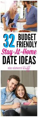 There is also a pdf and image of all the date ideas at the bottom of the page. 32 Stay At Home Date Ideas