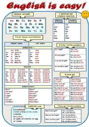 English Is Easy A Handy Grammar And Vocabulary Guide For