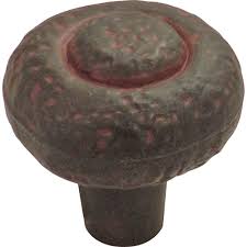rustic iron cabinet knob p3002 ri
