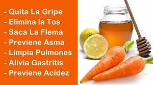 Remedio natural: Zanahoria, miel y limón ¿Sabías que la zanahoria, el limón  y la miel ayudan a fortalecer el sistema inmune? Tienes una excelente forma  de tratar la gripe o el resfriado