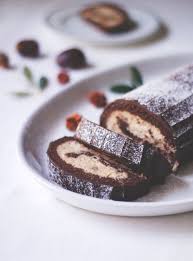 Explore menu, see photos and read 3177 reviews: Chocolate Roll With Chestnut Cream And Marrons Glaces Chocolate Roll Chestnut Recipes Desserts Chocolate Roll Cake