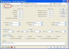 Clinical Exam Perio Tab