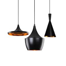 Geometric Pendant Lamp Nordic Designers Style Aluminum Single Head Suspended Light In Black Beautifulhalo Com