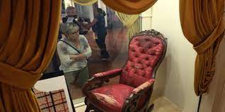 Abraham lincoln was shot by john wilkes booth, from behind at the base of his skull while he was the chair lincoln was to sit in was placed nearest to the entrance door so he would be the first. Lincoln Chair Tells A Story Beyond The Assassination