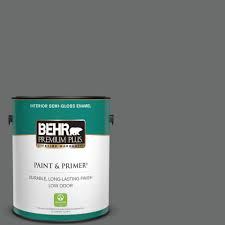 Neutral greige can be paired with just about anything. Behr Premium Plus 1 Gal 770f 5 Dark Ash Semi Gloss Enamel Low Odor Interior Paint Primer 330001 The Home Depot