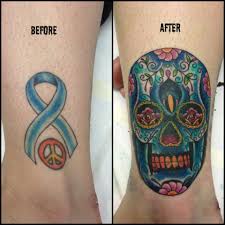 Pin By Lucky 7 Tattoo Piercing On Lucky 7 Tattoo Russell Fortier Candy Skull Tattoo Cover Up Tattoos Skull Tattoo