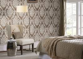 Of course, the walls could be highlighted too by covering it with interesting designs of wallpapers. Beautiful Damask Wallpaper House Design Interior House Paint Colors House Paint Interior