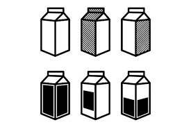 Milk And Juice Box Icons Set Box Icon Icon Set Juice Boxes