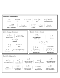 Mcat Formula Sheet Freemcatprep Com Mcat Mcat Motivation Mcat Study