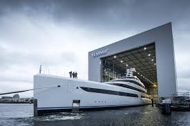 We've received a few questions by mail regarding the interior paintings and varnishing the floorboards we made last year. Feadship S Project 816 Was Launched From Its Amsterdam Shipyard Facility Yacht Harbour