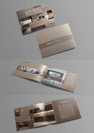 brochure design  modular kitchen