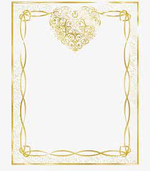 Vintage Gold Frame Heart Shaped Vintage Vector Png Transparent Clipart Image And Psd File For Free Download Gold Frame Floral Border Design Printable Frames