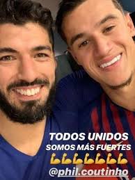 It looks like jurgen klopp has been visiting roberto firmino's dentist. Luis Suarez Sends Message To Barcelona Fans After They Booed Philippe Coutinho Against Liverpool Ht Media