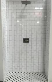 Black And White Ceramic Wall Tiles Bright White Ice Subway Ceramic Wall Tile Floor Decor In 2020 Black And White Tiles Bathroom Ceramic Wall Tiles Wall Tiles