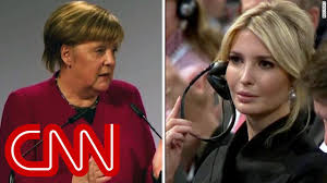 As trump met with world leaders, german chancellor angela merkel provided an itinerary of activities for ivanka and melania, which included a climate change lab. Merkel Hammers Trump As Ivanka Looks On Youtube
