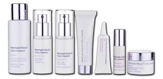 The products do not offer anything meaningful, they just sit on top of the skin and do not get absorbed because they are . Meaningful Beauty By Cindy Crawford Review Really Ree