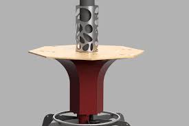 Die Neue Terrassenheizung Heizstrahler Stehtisch Strahler