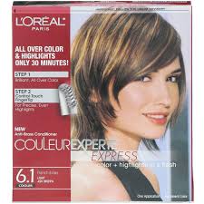 Coloration par couleur l'oréal paris. L Oreal Couleur Experte Express Color Highlights 6 1 Light Ash Brown 1 Application Iherb