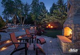 Pin On Outdoor Living Spaces Backyard Landscape Lighting Ideas