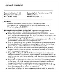 government contractors resume samples