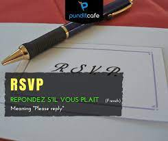 Full Form Of Rsvp Pundit Cafe General Knowledge Book General Knowledge Facts General Knowledge Quiz Questions