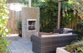 Once the gabion cages are prepared, a sturdy board is mounted on top of the gabions. Gabion Outdoor Fireplaces Garden Landscaping Rocks Usa