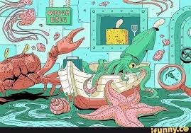 Realistic Spongebob Squarepants Art Day Art Spongebob Wallpaper