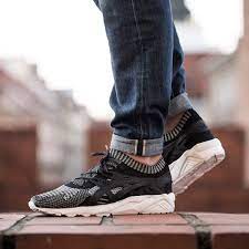 The evoride 2 is a plateless but rigid rocker based light sam: Asics Kayano Trainer Evo Knit H7s3n 9390