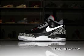 2020 Latest Air Jordan 3 Jth Black Cement Av6683 001 Price 92 95 Air Jordan Shoes 2020 Realeases Air Jordans Air Jordan Shoes Jordan Iii