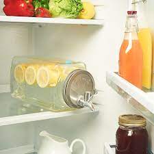 Kilner 102 Oz Fridge Drink Dispenser Bed Bath Beyond In 2021 Fridge Organization Drink Dispenser Healthy Fridge