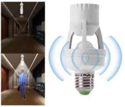 Customized Lamp Holder Parts China Manufacturer Outdoor Light Socket Adapter E27 Infrared Pir Motion Sensor