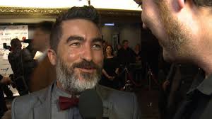 On the red carpet at the NZ Television Awards