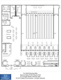 Modern Floorplans An Average Modern Bowling Alley Fabled Environments Modern Floorplans Drivethrurpg Com Bowling Alley Bowling Floor Plans