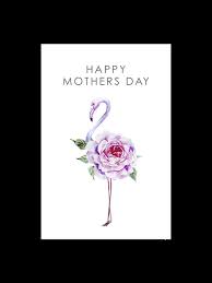 Happy heavenly mothers day images. Happy Mothers Day Flamingo Heavenly Floral Cards