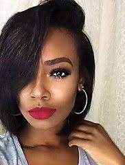 164 99 Human Hair Lace Front Wig Bob Style Brazilian Hair Wavy Wig 130 Density With Baby Hair Women S Short Human Hair Lace Wig Neck Length Hair Natural Hair Styles Wig Hairstyles
